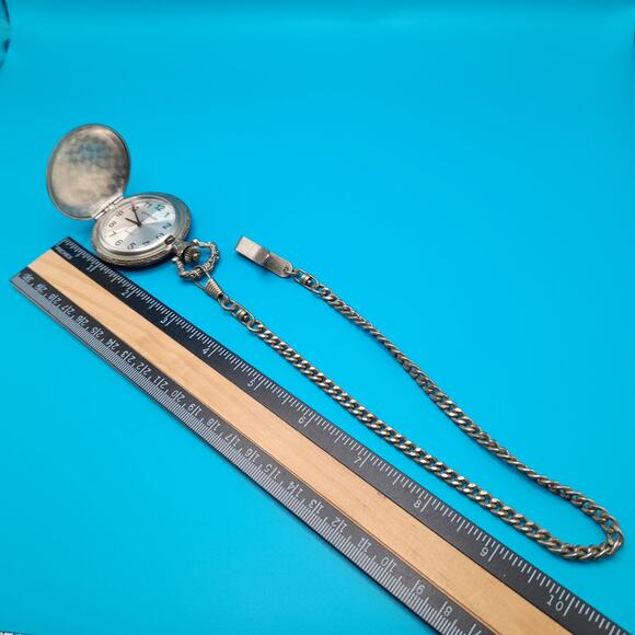 Vintage Armed Forces Concepts Pocket Watch Fob, Needs Battery - Picture 6 of 8